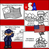 Veterans Day Mini Book for Early Readers
