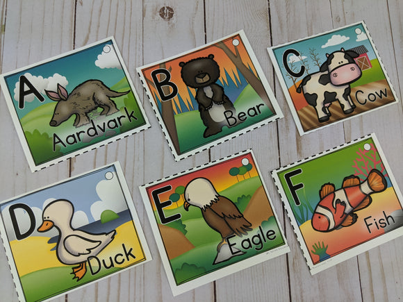 Animal Flash Cards FREEBIE
