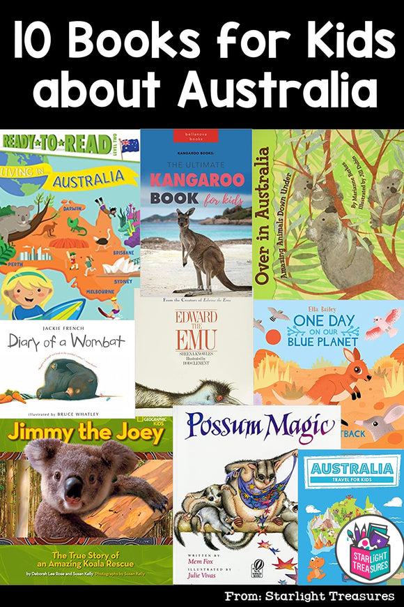 10 Books for Children about Australia