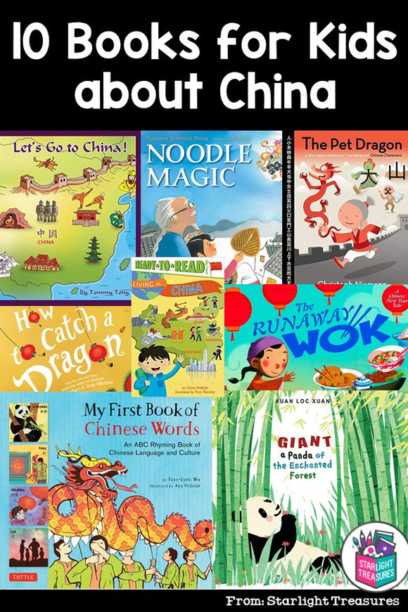 10 Books for Children about Chinese Culture