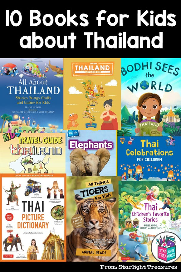 10 Books for Children to Learn About Thailand