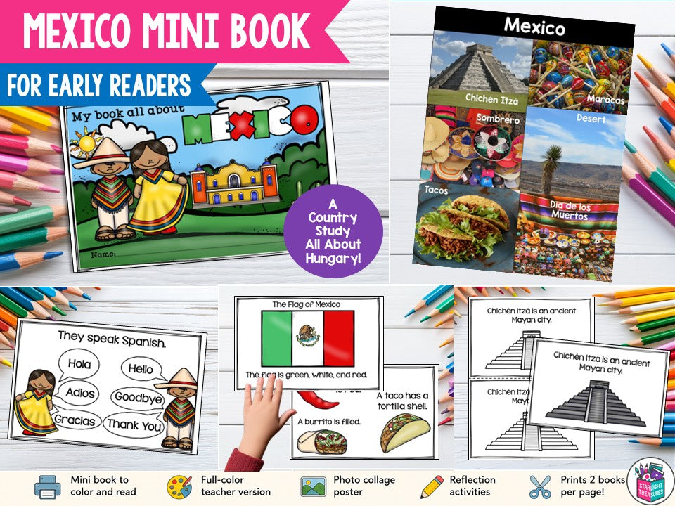 Explore Mexico with Young Learners: A Fun Country Study for Early Readers