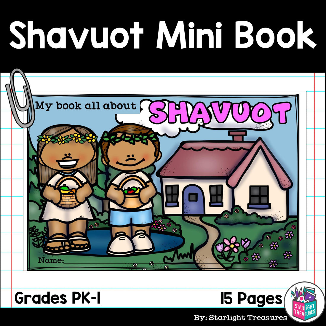 Shavuot Mini Book for Early Readers