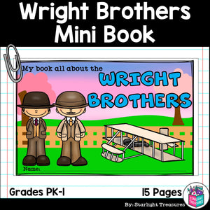 Wright Brothers Mini Book for Early Readers