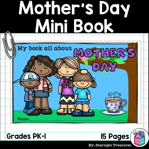Mother's Day Mini Book for Early Readers