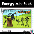 Energy Mini Book for Early Readers: Physical Science, Types of Energy