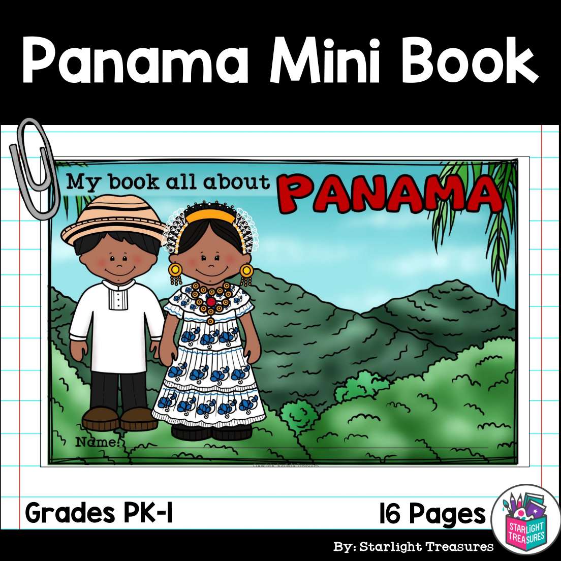 Panama Mini Book for Early Readers - A Country Study