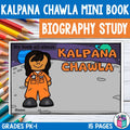 Kalpana Chawla Mini Book for Early Readers: Asian/Pacific Islander Hertiage Month