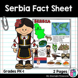 Serbia Fact Sheet for Early Readers - A Country Study