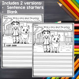 Pets Writing Prompts, Pets Picture Writing Prompts with Sentence Starters