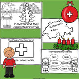 Christmas in Switzerland Mini Book for Early Readers - Christmas Activities
