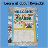Rwanda Lapbook for Early Learners - A Country Study