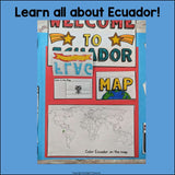 Ecuador Lapbook for Early Learners - A Country Study