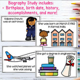 Kalpana Chawla Mini Book for Early Readers: Asian/Pacific Islander Hertiage Month