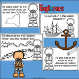 Henry Hudson Mini Book for Early Readers: Early Explorers
