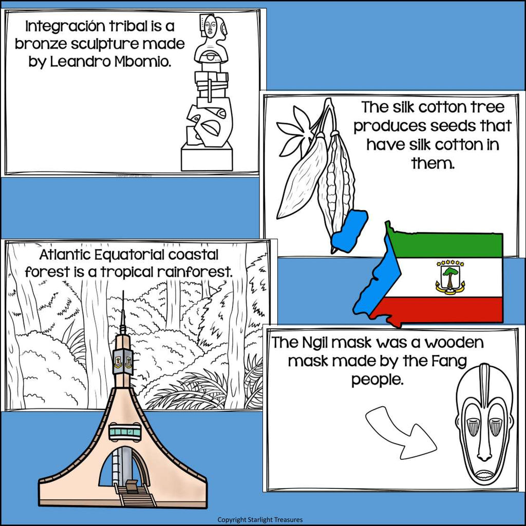Equatorial Guinea Mini Book for Early Readers - A Country Study