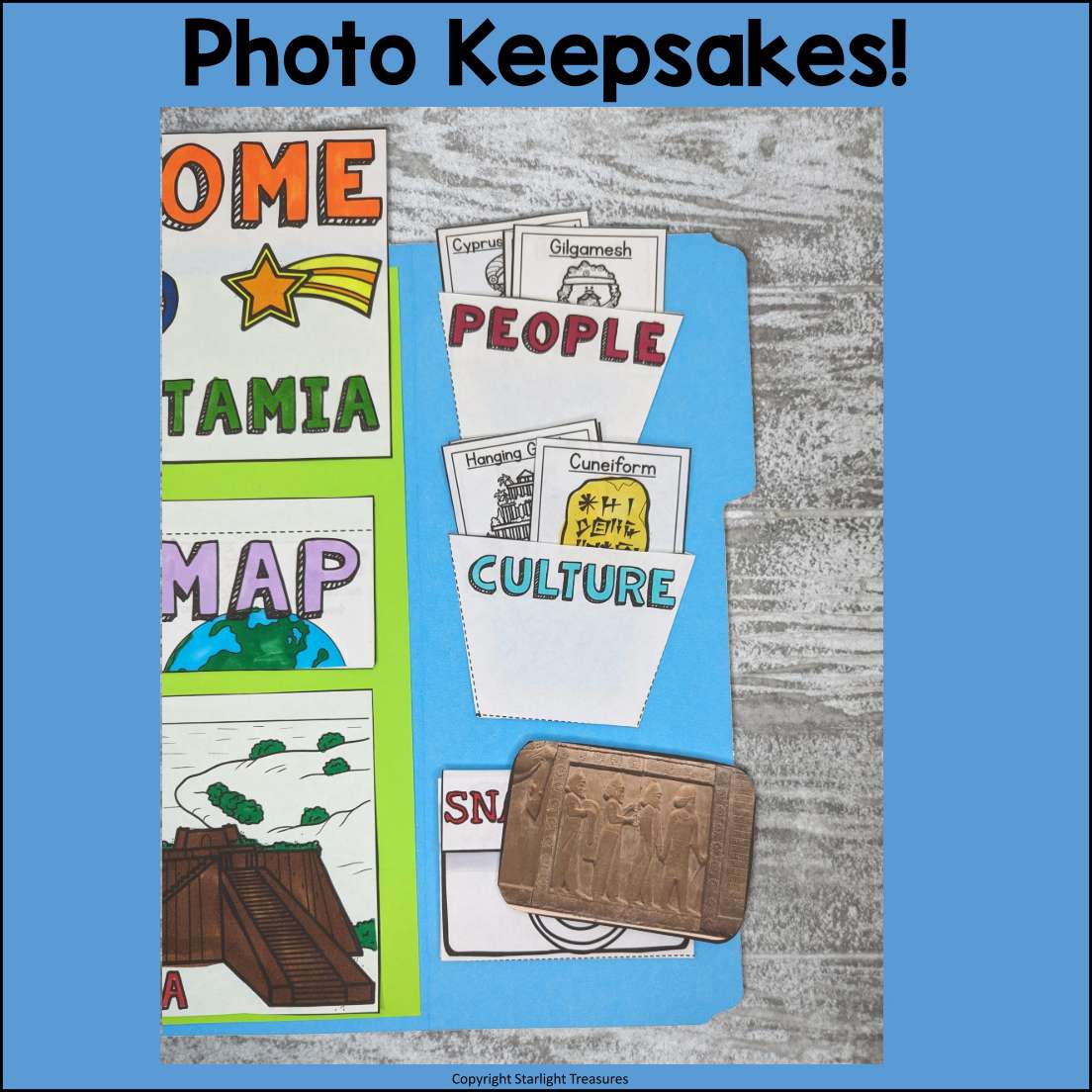 Mesopotamia Lapbook for Early Learners - Ancient Civilizations