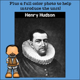 Henry Hudson Mini Book for Early Readers: Early Explorers