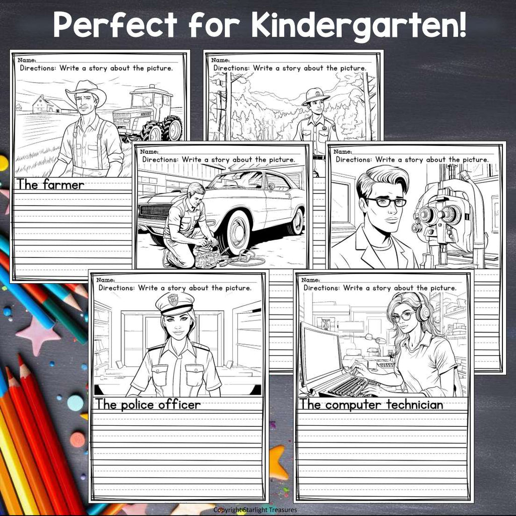 Labor Day Writing Prompts, Labor Day Writing Prompts with Sentence Starters