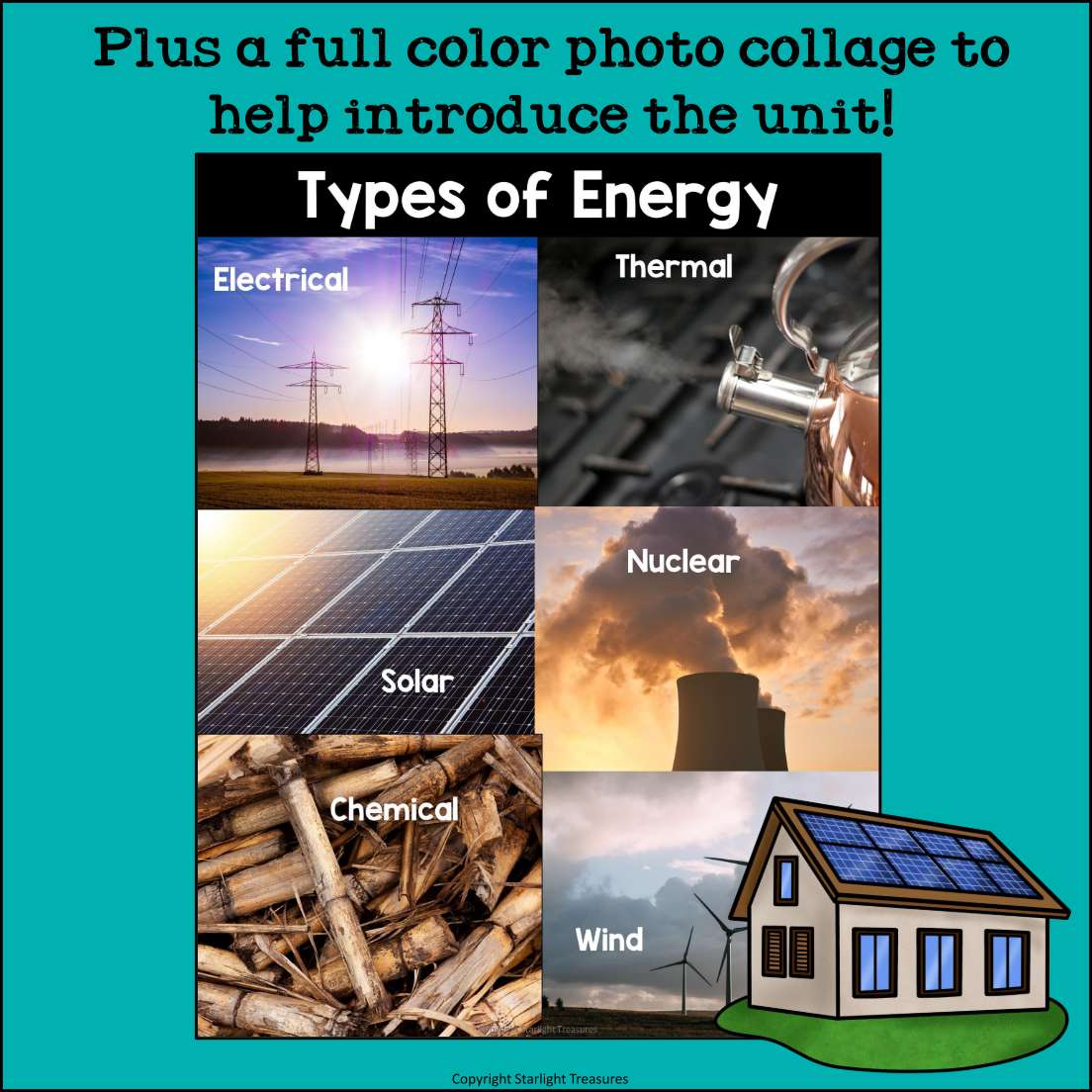 Energy Mini Book for Early Readers: Physical Science, Types of Energy