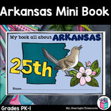 Arkansas Mini Book for Early Readers - A State Study