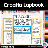 Croatia Lapbook for Early Learners - A Country Study