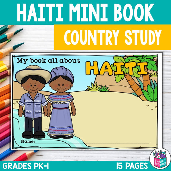 Haiti Mini Book for Early Readers - A Country Study