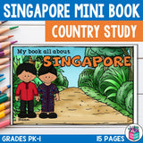 Singapore Mini Book for Early Readers - Country Study, Singapore Country Study