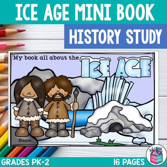 Ice Age Mini Book for Early Readers