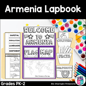 Armenia Lapbook for Early Learners - A Country Study