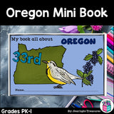 Oregon Mini Book for Early Readers - A State Study