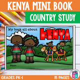 Kenya Mini Book for Early Readers - A Country Study