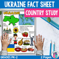 Ukraine Fact Sheet for Early Readers - A Country Study
