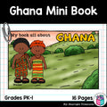 Ghana Mini Book for Early Readers - A Country Study