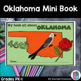 Oklahoma Mini Book for Early Readers - A State Study