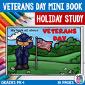 Veterans Day Mini Book for Early Readers