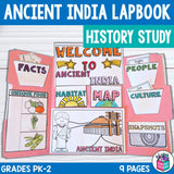 Ancient India Lapbook for Early Learners - Ancient Civilizations