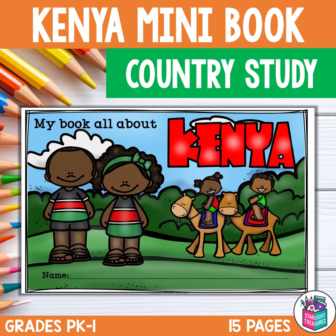 Kenya Mini Book for Early Readers - A Country Study