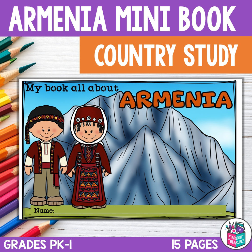 Armenia Mini Book for Early Readers - A Country Study