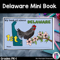 Delaware Mini Book for Early Readers - A State Study
