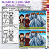 Armenia Mini Book for Early Readers - A Country Study