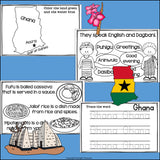 Ghana Mini Book for Early Readers - A Country Study