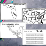 Florida Mini Book for Early Readers - A State Study