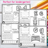 Alphabet Workbook: Worksheets A-Z Winter Olympics 2026