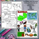 Zambia Fact Sheet for Early Readers - A Country Study