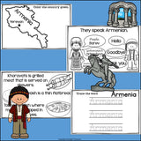 Armenia Mini Book for Early Readers - A Country Study