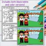 Portugal Mini Book for Early Readers - Country Study, Portugal Country Study
