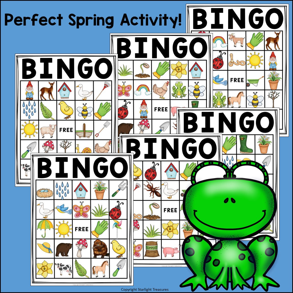 spring-bingo-cards-for-early-readers-spring-bingo-freebie-starlight-treasures-llc
