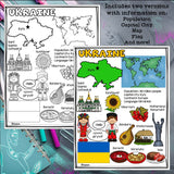 Ukraine Fact Sheet for Early Readers - A Country Study