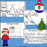 Christmas in Croatia Mini Book for Early Readers - Christmas Activities